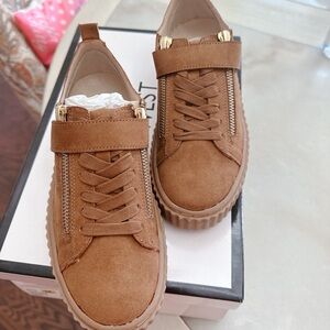 Nine West Suede Platform Sneakers - NWB